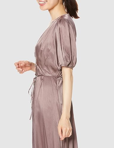 【新品タグ付き】FRAY I.D 楊柳キュプラサテンタックワンピース fray i.d 楊柳キュプラサテンタックワンピ 高級素材 訳あり